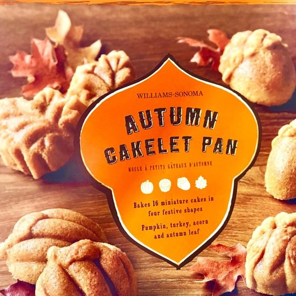 Nordic Ware Other - William & Sonoma Autumn Cakelet Pan by Nordic Ware